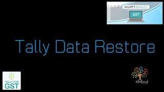 Tally Data Rstore