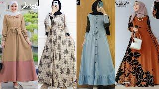 Model Baju gamis terbaru 2021