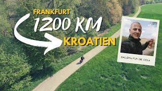 Von Frankfurt nach Osijek | 1200 km Radreise | Folge 1