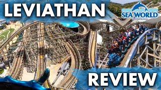 [Review] Leviathan - Diese Holzachterbahn fährt RÜCKWÄRTS! | SeaWorld Australien 