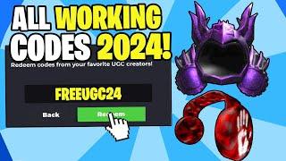 *NEW* ALL WORKING CODES FOR FLEX UGC IN 2024! ROBLOX FLEX UGC CODES
