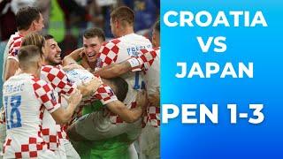 Japan Vs Croatia Pen 1-3 (Super 16 FIFA World Cup 2022) Highlights