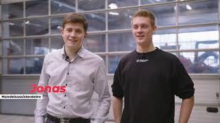 Handelsassistent - salg maskiner - Jonas og Mikkel