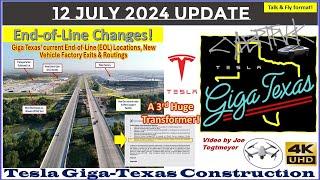 Gold Sunrise, S Ext & E Casting Progress & 3rd Transformer! 12 July 2024 Giga Texas Update (06:45AM)
