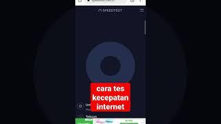 cara tes kecepatan internet indihome #speed #indihome