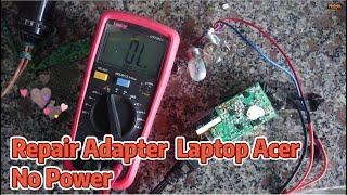 laptop charger repairing |Chicony Adapter charger power failure error |How to fix Chicony adapter