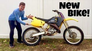 PICKING UP MY FIRST TWO STROKE DIRT BIKE!