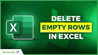 Best and Easiest Ways to Delete Empty Rows in Excel