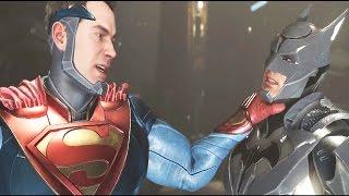 INJUSTICE 2 Both Endings (Good Ending/Bad Ending) - Batman vs Superman SIDE ENDINGS