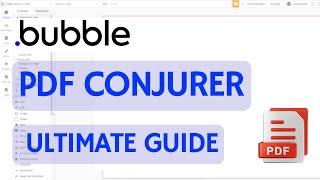 Create PDFs on Bubble | PDF Generator Tutorial Using "PDF Conjurer" Plugin | Bubble.io