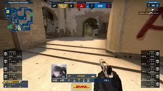 S1mple with a knife kill and a sick clutch | CSGO