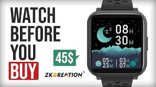 ZKCREATION W3 Smartwatch Review