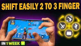 How To Play 3 Finger Claw In Free Fire | Shift From 2 To 3 Finger Easily | Become God In 3 Finger