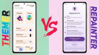 Project Themer VS Repainter | Best Android MOD for you in 2022?