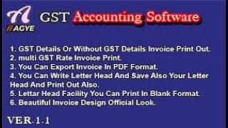 GST INVOICE SOFTWARE NO.1  Beast Free Free Free