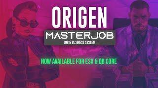 Origen Job Creator & Business System ( MasterJob ) - QBCore & ESX Script Five M