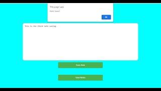 Note Taking App In JavaScript With Source Code | Source Code & Projects