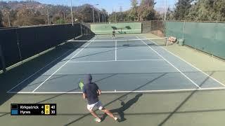 NTRP 4.0 - Ricky Kirkpatrick vs. Ryan Hynes - Highlights | USTA League Fall 2020