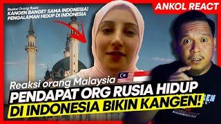 KANGEN BANGET! BULE MUSLIM RUSIA MEMBERI PENDAPAT BEDA KEHIDUPAN RUSIA DAN INDONESIA REACT