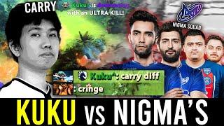 PRIME KUKU IS BACK?! - Destroying NIGMA SQUADS in ranked.. (SUMAIL, GH, NO!OB & OMAR)