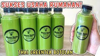 IDEAS FOR SELLING CONDITIONAL DRINKS FROM HOME| THAI GREENTEA RECIPES | VIRAL DRINK FROM THAILAND