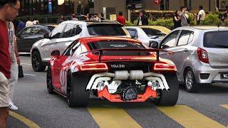 SUPERCARS in MALAYSIA | R8 Bumper Deleted, Police Not Happy!