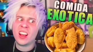 RUBIUS REACCIONA A COMIDA CALLEJERA