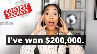 VIDEO CONTEST WINNING SECRETS: How I've Won Over $200,000 In Contests