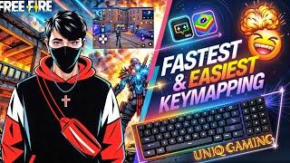 "Best Fastest Keymapping Custom HUD Settings for Free Fire PC | BlueStacks 5 | MSI 5 Setup Guide"