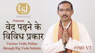Various Vedic Pathas through Rig Veda Suktam ( दिन्दी मे ) | #TSJD | V2
