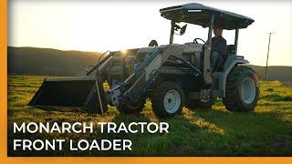 Front Loader by Monarch Tractor!