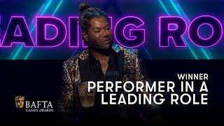 Christopher Judge Collects The Award For Performer In A Leading Role | BAFTA Games Awards 2023