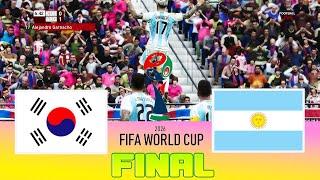 SOUTH KOREA vs ARGENTINA - Final FIFA World Cup 2026 | Full Match All Goals | Football Match