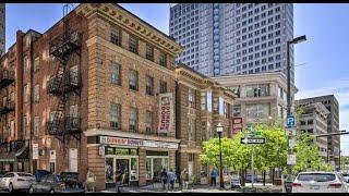 Walking from Convention Center to Inner Harbor, Baltimore