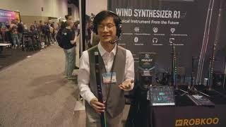 NAMM 2023 - Robkoo   Wind Synthesizer R1 - #NAMMShow