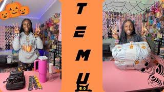 TEMU HAUL HALLOWEEN ADDITION (DISCOUNT CODE INCLUDED)