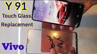 vivo y91 screen glass replacement , disassambly , teardown , by Level Technics