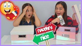 NAUGHTY vs NICE CHRISTMAS PRESENTS SWITCH UP CHALLENGE | SISTER FOREVER