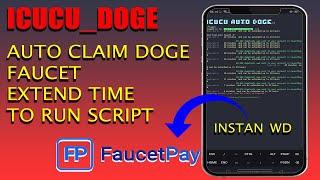 SCRIPT AUTO CLAIM CRYPTO || 77 || ICUCU AUTO FAUCET DOGECOIN