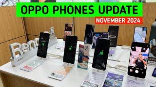 Latest Oppo Phones November 2024 UPDATE