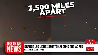 Orange Orbs Appearing ALL OVER THE WORLDAlien UFO Drones, Plasmoids, UAP, New UFO Sightings