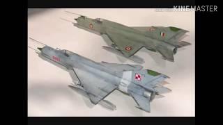 kopro 1/72 MiG-21MF - Double build: Cold War Warsaw Pact Group Build update