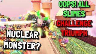 OOPS! ALL SLIMES CHALLENGE MAP TRIUMPH | ROBLOX TOWER DEFENSE SIMULATOR TDS