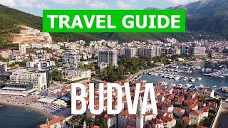 City of Budva in 4k. Montenegro, Budva to visit