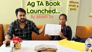 UPSSSC AG TA की Book  आ गई - 65 नम्बर एग्रीकल्चर पूरा कवरेज Agta Exam Book By Akash Sir