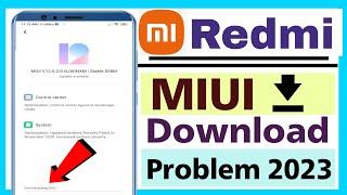 retrieving info update problem | miui 13 retrieving info problem fix solution | miui update problem