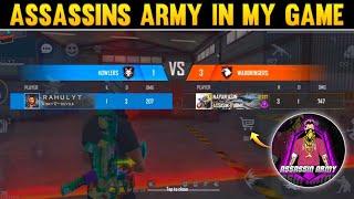 Assassins Army in My Game  | Nayan Asin in My game Can i Kill Him ?  | #freefireshorts #shorts