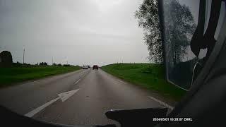 Dash CAM 1er mai 2024 Route de Gérardmer