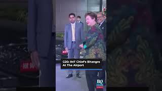 G20 Summit: IMF MD Kristalina Georgieva shakes a leg on arrival in Delhi | BQ Prime