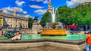 London Walk Mayfair To Trafalgar Square Via Piccadilly Circus And Leicester Square | 4K HDR